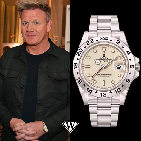 gordon ramsay rolex explorer|gordon ramsay watch review.